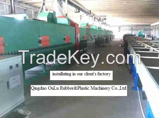 High Quality PVC/NBR Black Rubber Foam Armaflex Insulation Pipe production line