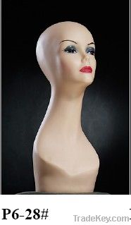 PVC mannequin head