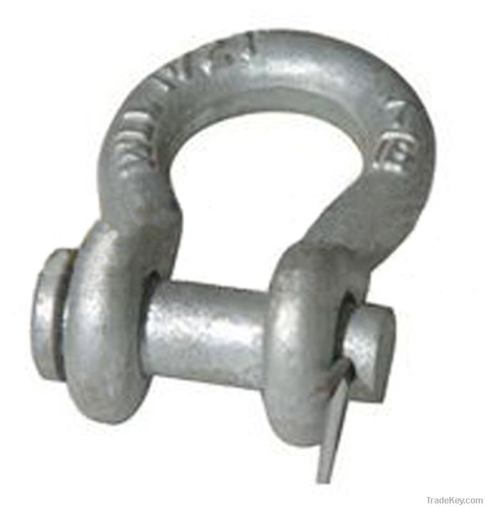 Bow Shackles With Alloy Round Pin