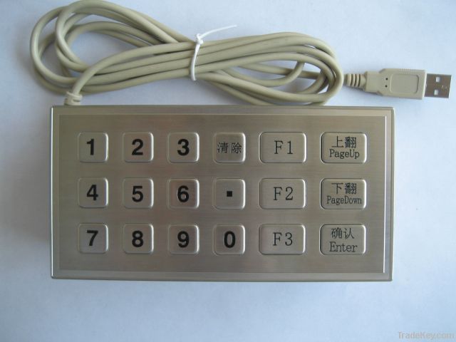 metal Numeric  Pinpad