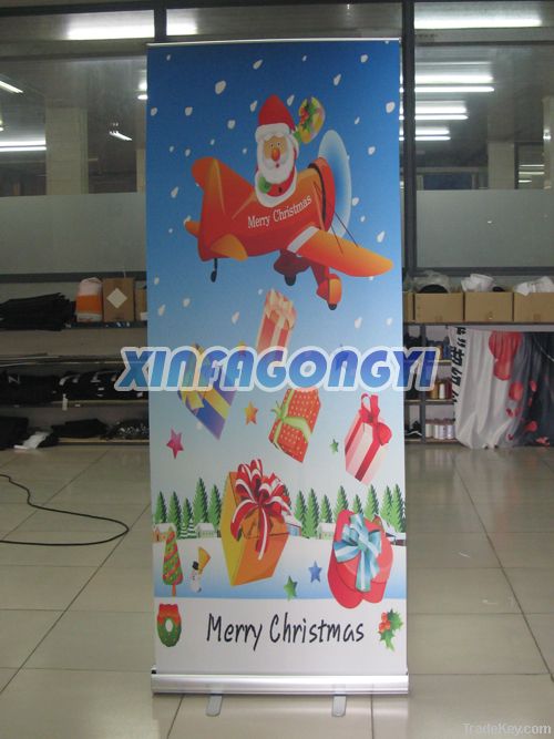 Roll up banner for Christmas