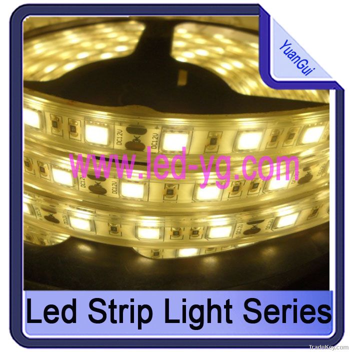 60PCS 5050 LED Strip Light Warm White Color