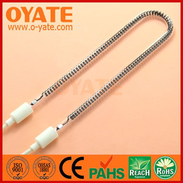 Shaped Quartz Infrared Heating Lamp