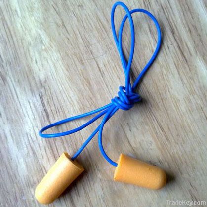 PU Earplug With Cord