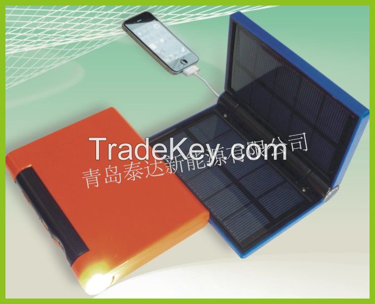 foldable solar mobile charger, USB solar charger for cell-phone,