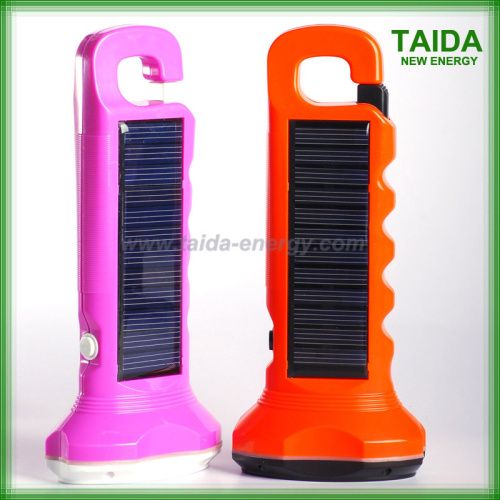 High light LED solar flashlight torch, solar light torch, led flashlight