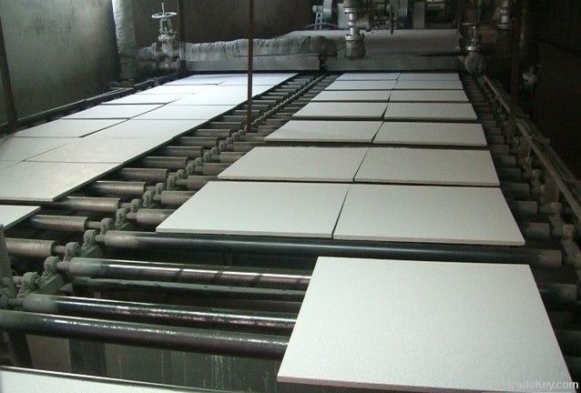 acoustic mineral fiber board production line