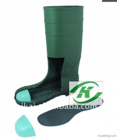 The most safety pvc rain boots
