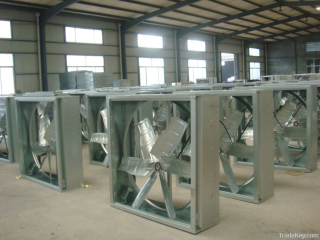 geenhouse negative pressure exhaust fan