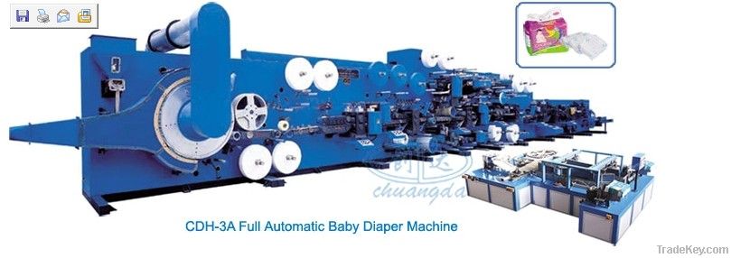 CDH-3A Full Automatic Baby Diaper Machine