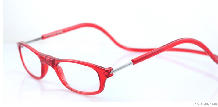 Magnetic reading glasses/ fashion clic reading glasses accept mixed co