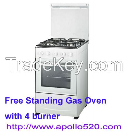 20&quot; Gas Cooking Range with 4 Burners Cooktop