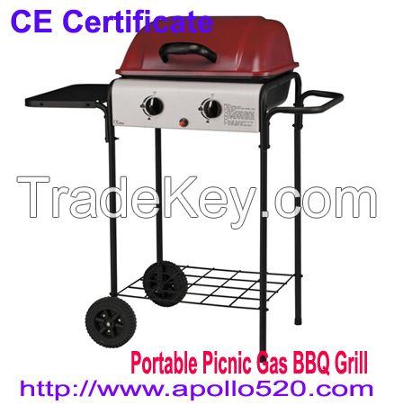 Camping Gas Barbeque Grill with 2burners