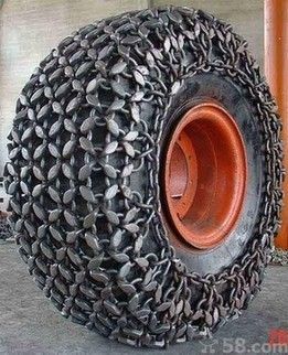 1.75-25 Loader tire protection chains