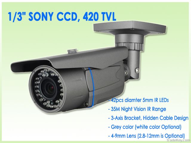 420TVL Weatherproof IR Camera VI30K-32 $28.90
