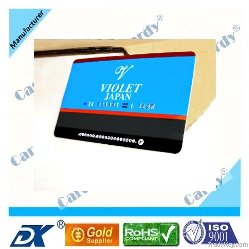 High quality plastic card for membership card