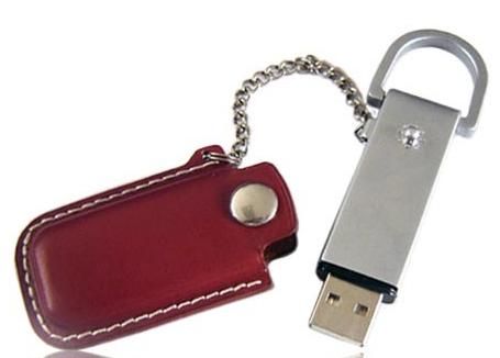 Personalized Leather USB Drives
