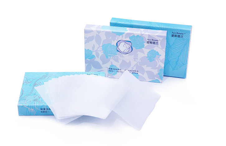 NEW!!!  Natural Make up remover paper