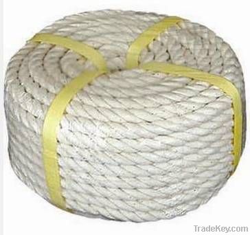 3 strands twisted pp rope