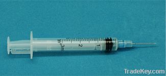 2ml Retractable safety syringe auto-disable syringe AD syringe safe