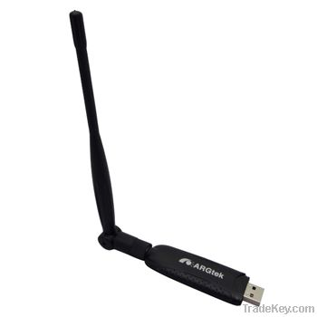 WLAN USB Adapter ARGtek ARG0300 Princess 802.11n + 5 dBi Antenna