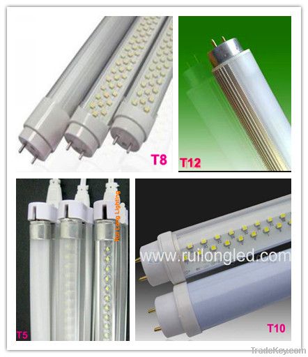 T5, T8, T10& T12 LED Tubes Light