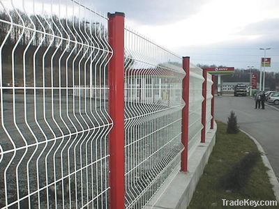 Triangular bending fence