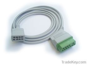 Nihon Kohden ECG Trunk cable and leads