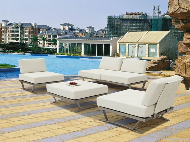 Outdoor / Garden Furniture - Rattan Sofa Set