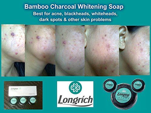 Longrich Bamboo Charcoal Soap Effciency cleanser by bamboo charcoal