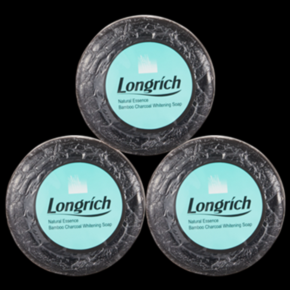Longrich Bamboo Charcoal Soap Effciency cleanser by bamboo charcoal