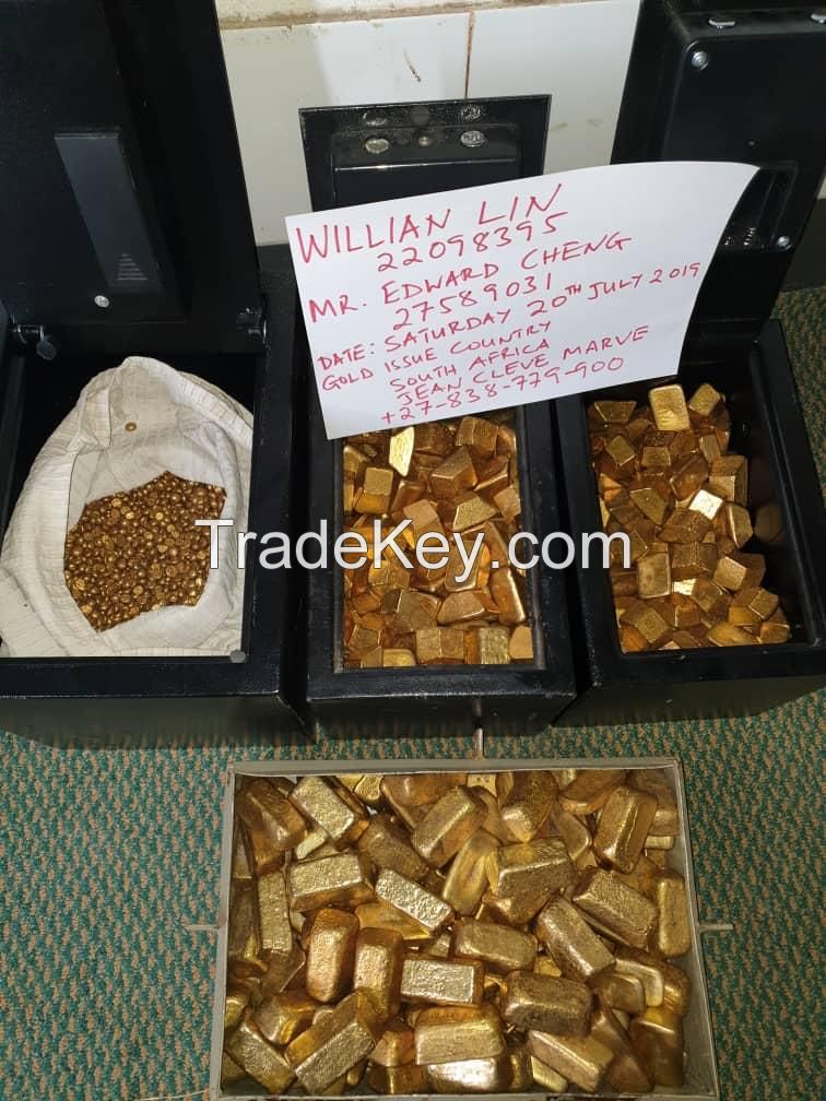 Gold Bars, Gold Nuggets, Gold Sludge, Au Gold Bullion, Raw Gold