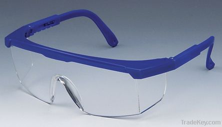 Anti-fog, dust, scrape adjustable frame PC safety glasses