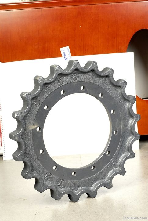 Sprocket wheel for excavator bulldozer undercarriage part