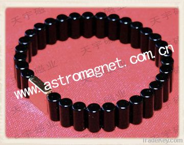 Magnetic hematite bracelets