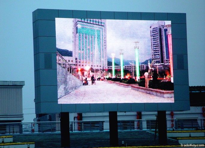 outdoor P10 led display