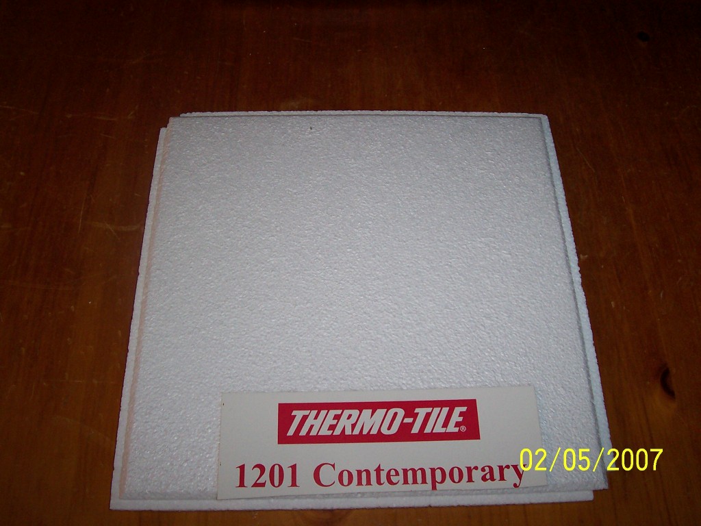 thermo-tile ceiling tile