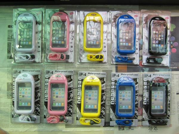 Waterproof Cases For iPhone4G 4S iDry Waterproof cases