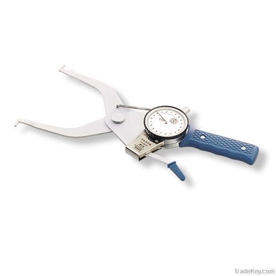 Metric inside dial caliper gauge