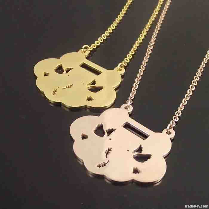 2012 fashion stainless steel pendant necklace