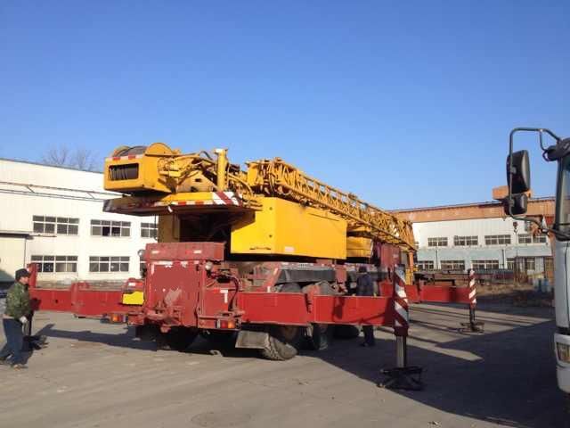 used liebherr truck crane model LTM1090 90t truck crane