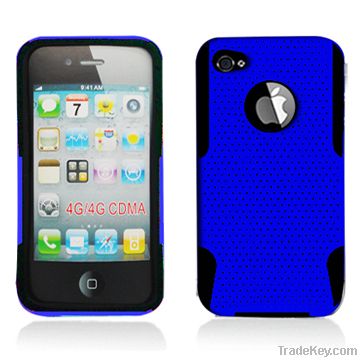 For iPhone 4S Mesh Hybrid case