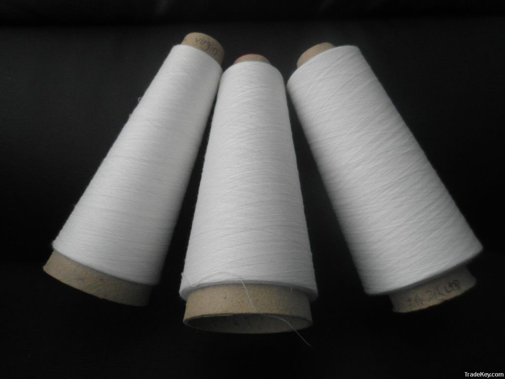 100% Polyester Spun Yarn 20s/1-60s/1,