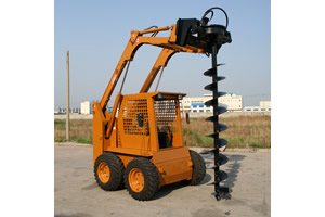 JC skid steer loader with CE and EPA