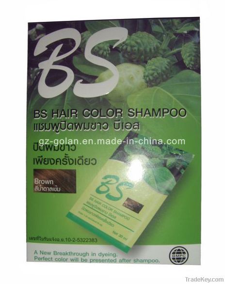 Hair Brown Shampoo 30ml*12