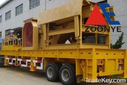 Portable type series mobile Jaw crusher Plant
