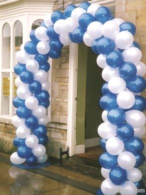 Metallic balloon for wedding decoration