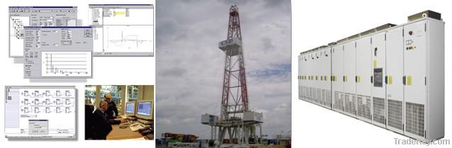 Power distribution system for Petroleum Drilling Rig