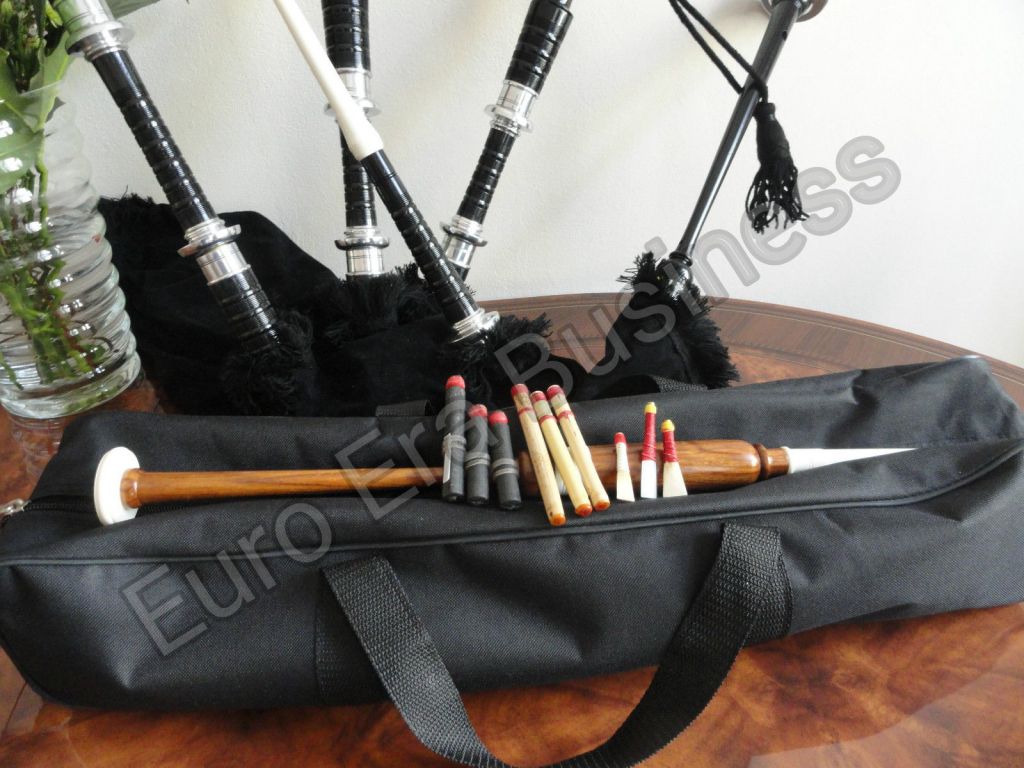 Scottish Rosewood Bagpipe Full Size With Free Accessories