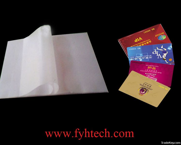 Coated pvc overlay film supplier